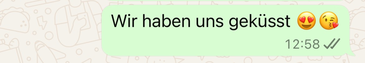 WhatsApp Nachricht